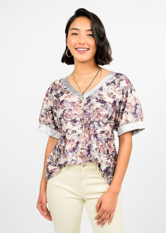 *SALE* IVY JANE OMBRE BURN-OUT TOP