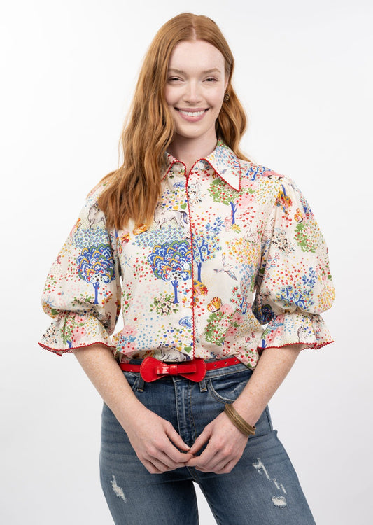 IVY JANE WHIMSICAL TOP - MULTI