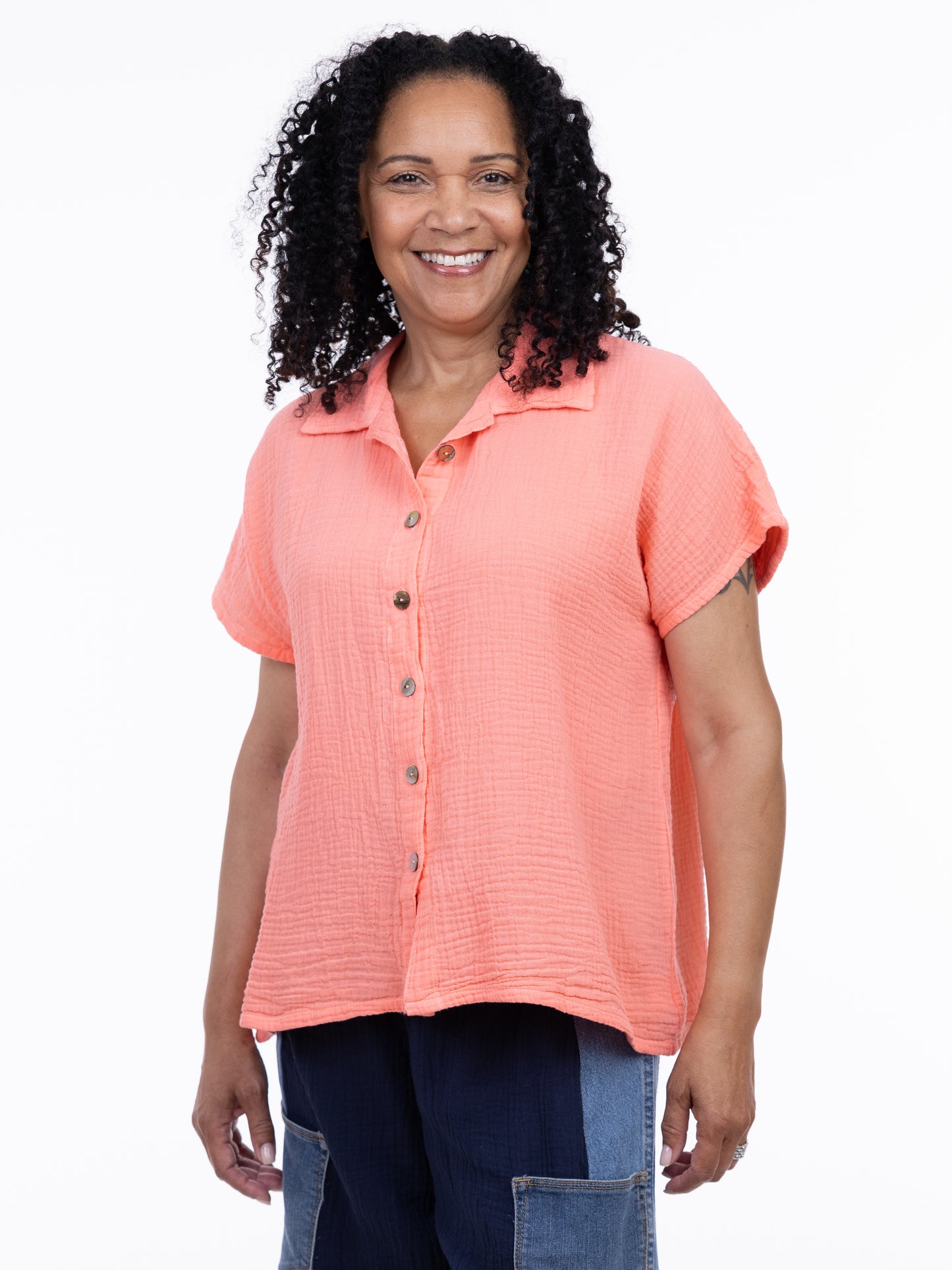 SHANNON PASSERO BOBBIE TOP - WATERMELON
