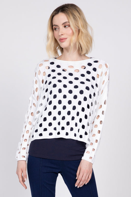 SALE - OLIVIA BY HABITAT CHIC TOPPER - WHITE