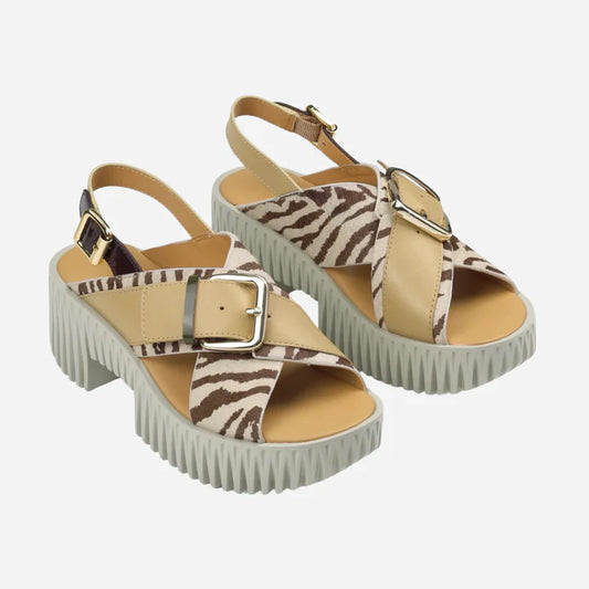 4CCCCEES PLIA JUNO - TAN MULTI