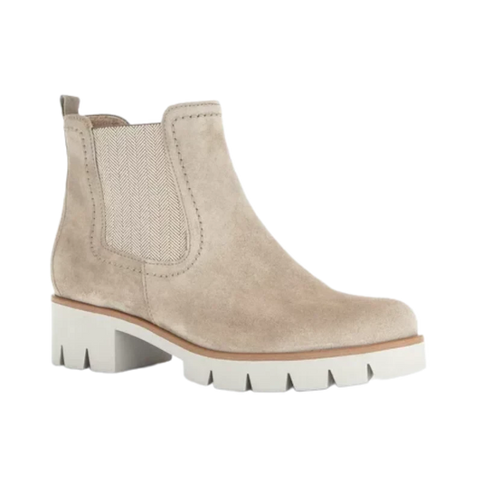 GABOR CHELSEA BOOT W/ZIPPER - TAUPE - 3171012