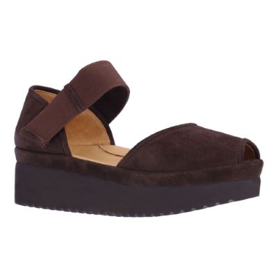 L'AMOUR DES PIEDS AMADOUR SUEDE - CHOCOLATE BROWN