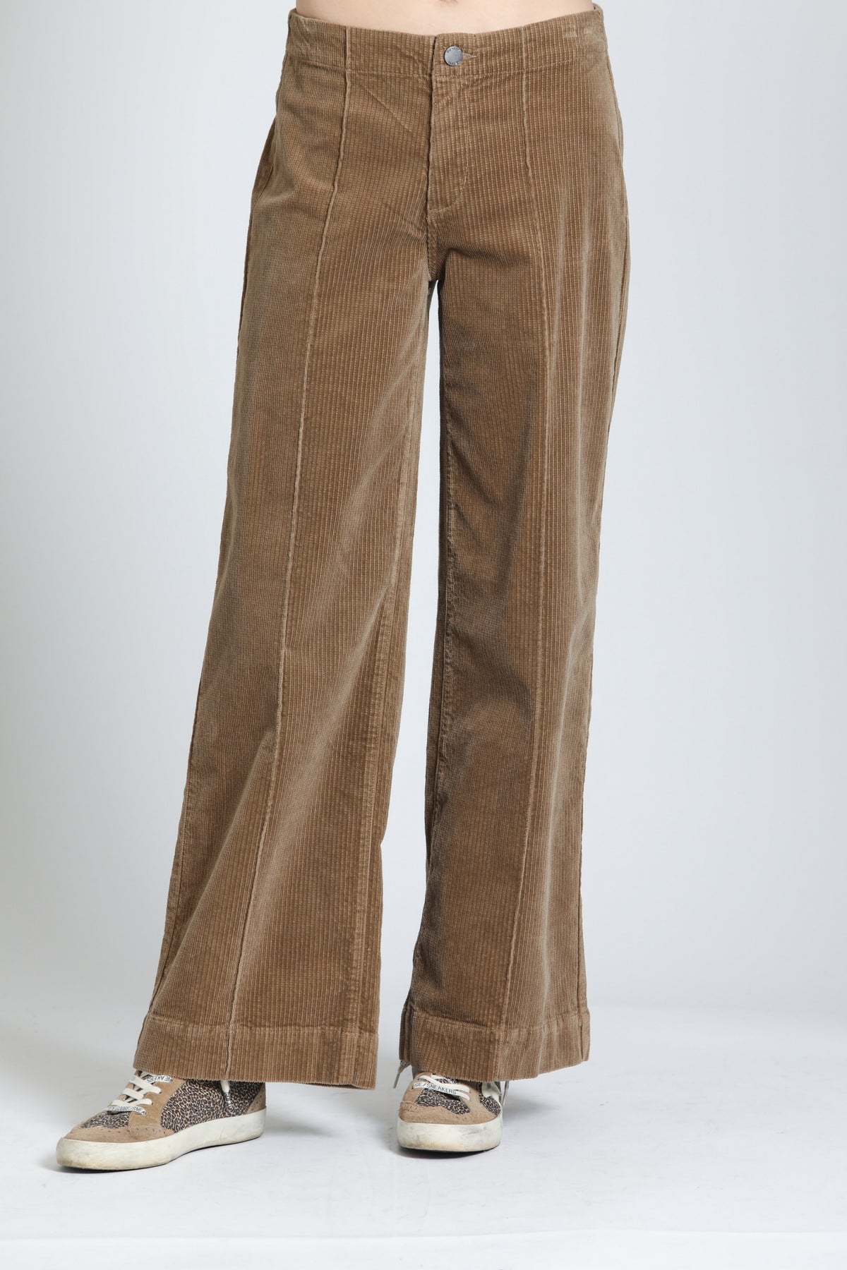 APNY FRONT SEAM WIDE CORD - BRONZE