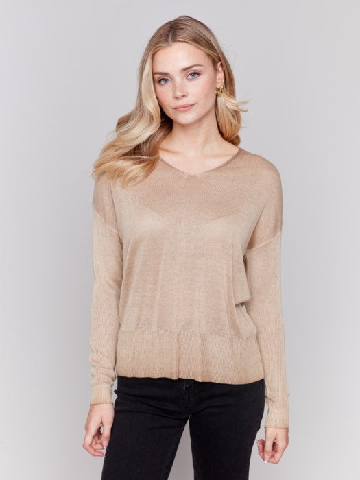 *SALE* CHARLIE B SNOW WASH SWEATER