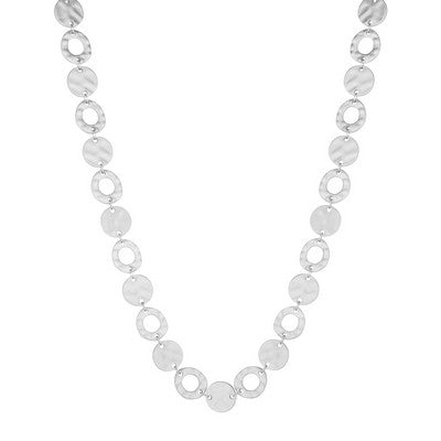 MEGHAN BROWNE STYLE CAST NECKLACE - SILVER