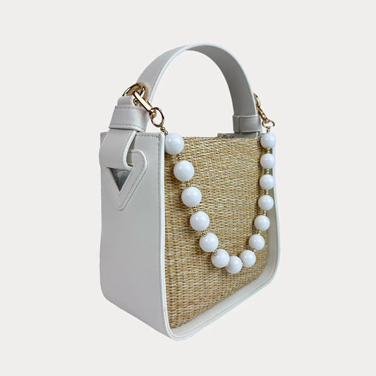 AHDORNED CARLY CROSSBODY - WHITE MULTI