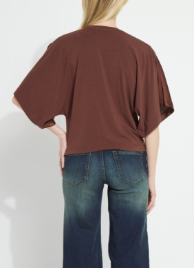 LYSSE MIX MEDIA DOLMAN - GINGER