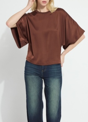 LYSSE MIX MEDIA DOLMAN - GINGER