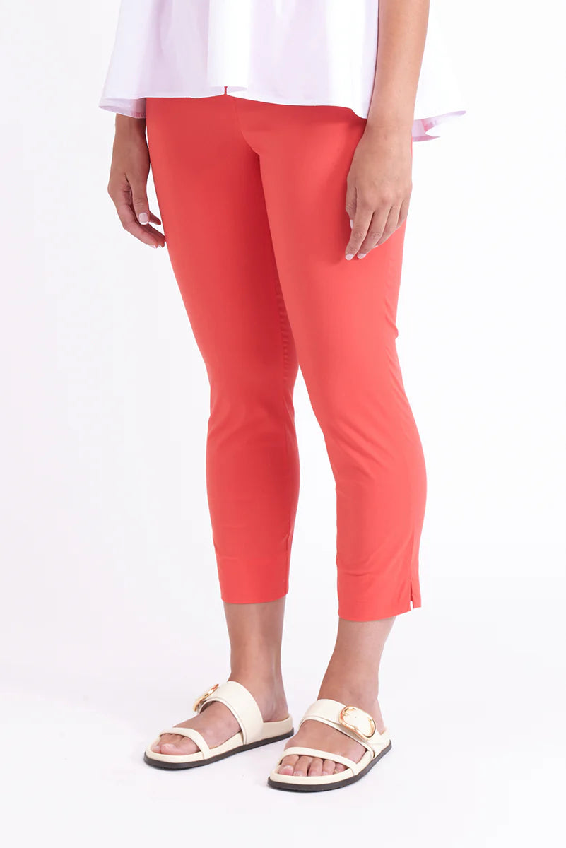 *SALE* FOIL FUSS FREE CAPRI - PAPAYA