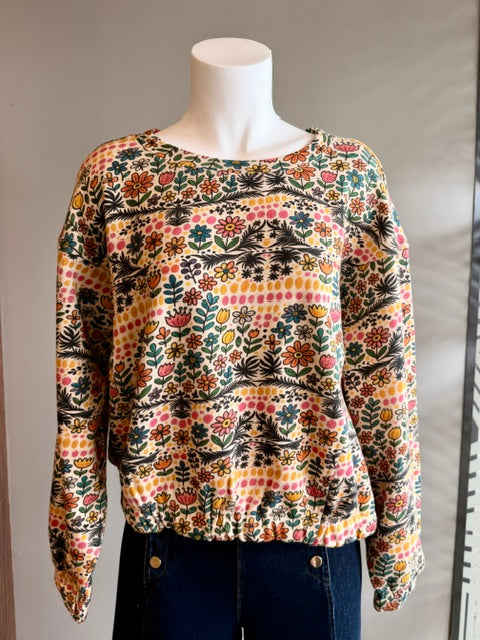 IVY JANE FLORAL SWEATSHIRT - MULTI