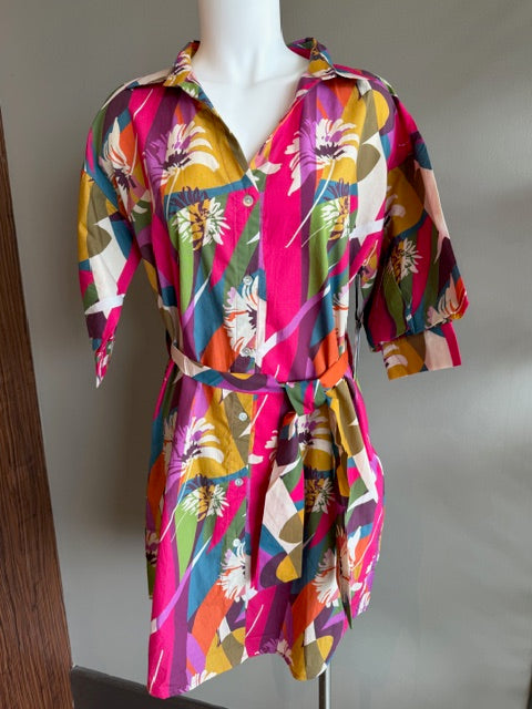 APNY DRESS T49PC383DCT - MULTI
