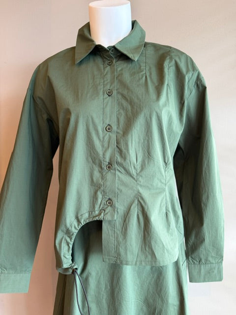 FOIL QUICK DRAW SHIRT - KHAKI