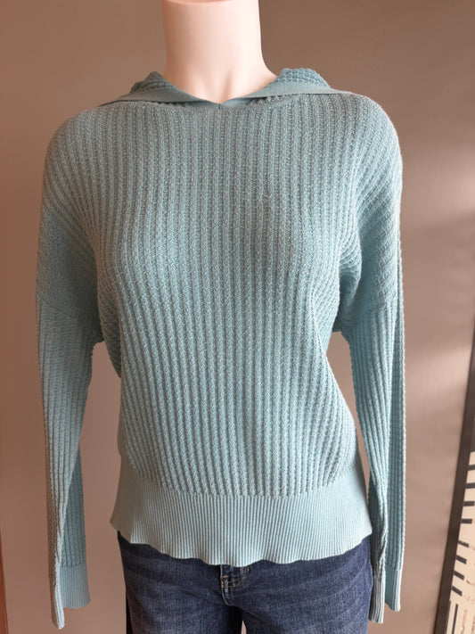 SALE HELLO NITE TOP - LIGHT BLUE
