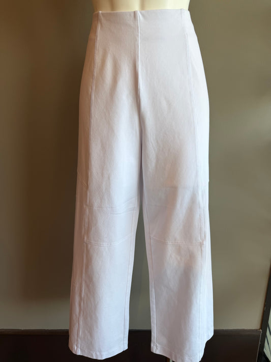 HABITAT FLOOD KNIT PANT - WHITE