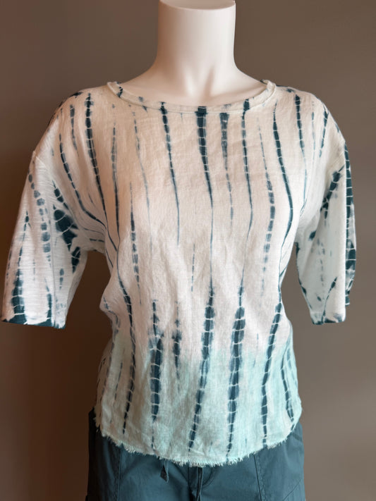 SALE XCVI ESTI TEE  - WHITE MULTI