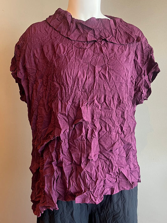 CHALET ANYA TOP - RASPBERRY