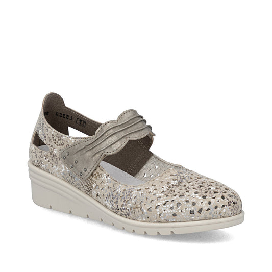 RIEKER L535990 - BEIGE MULTI