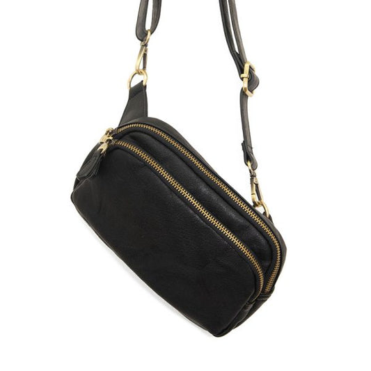 JOY ACCESSORIES KYLIE SLING/BELT BAG - BLACK - L821200