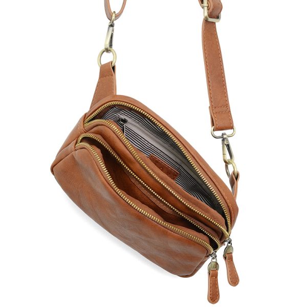 JOY ACCESSORIES KYLIE SLING/BELT BAG - SADDLE BROWN - L821262