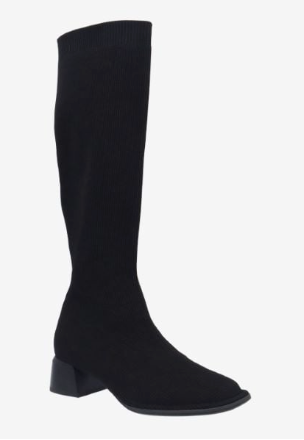 L'AMOUR DES PIEDS NOLITA - BLACK FABRIC