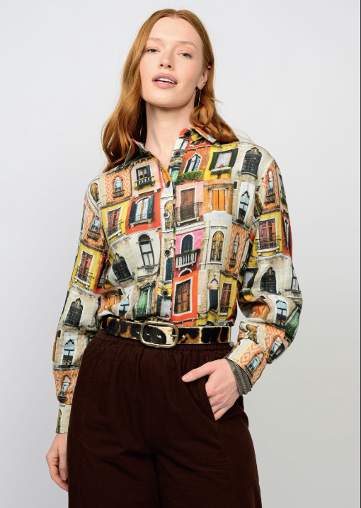 IVY JANE WINDOW TO THE WORLD TOP - MULTI