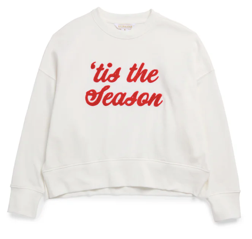 *SALE* SHIRALEAH TIS THE SEASON - IVORY MULTI