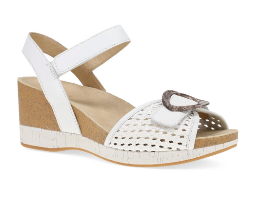 DANSKO STELLA WOVEN WHITE