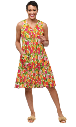 TULIP POPPIE DRESS - TULIPS