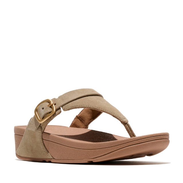 FITFLOP LULU BUCKLE - CAFE BROWN