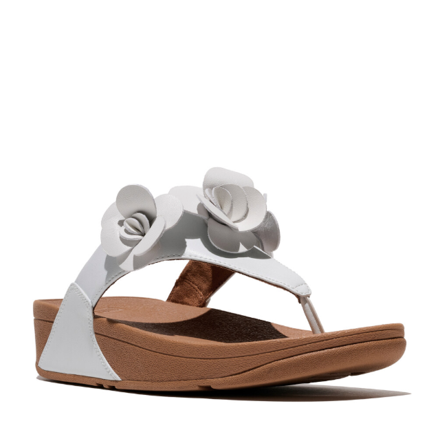 FITFLOP LULU FLOWER - WHITE