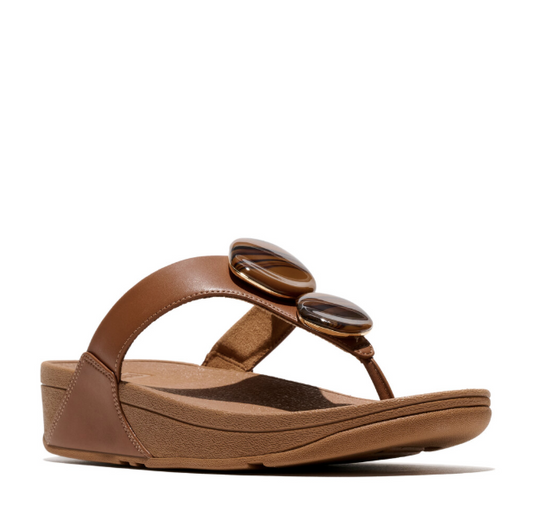FITFLOP LULU MARBLED - TAN
