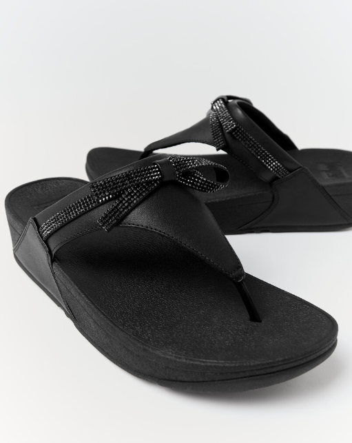 FITFLOP LULU BOW - BLACK