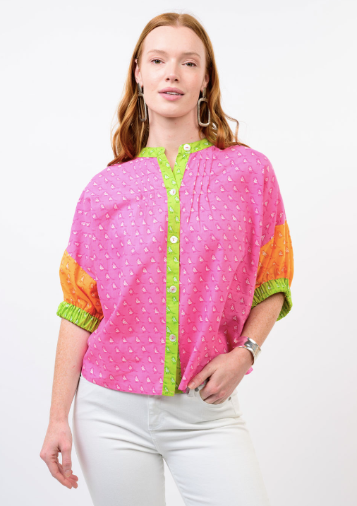 IVY JANE LITTLE BIRDIE TOP - MULTI