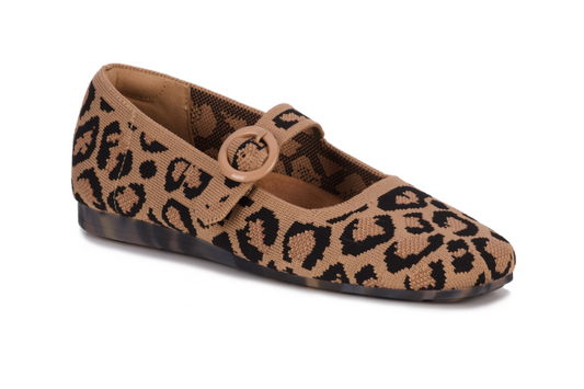 ROS HOMMERSON NAOMI - LEOPARD PRINT KNIT