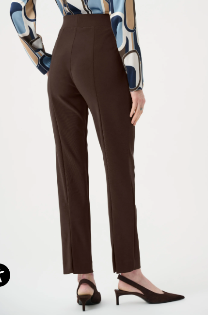 JOSEPH ROBKOFF CLASSIC STRAIGHT PANT - MOCHA