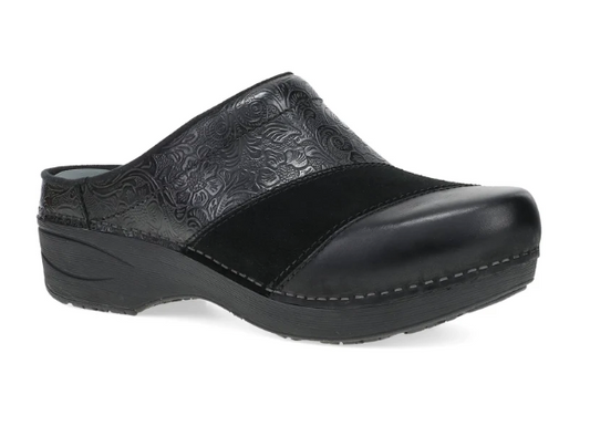 DANSKO ZINNIA CLOG - BLACK