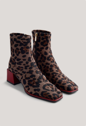 GIOSEPPO LEOPARD PRINT BOOT