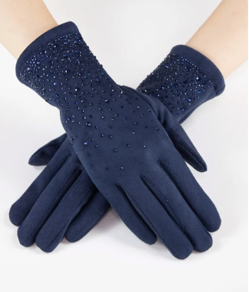 ORIGINAL USA QUIET LUXE RHINESTONE - NAVY