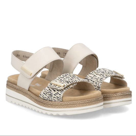 RIEKER JOCELYN D0Q5960 - BEIGE MULTI