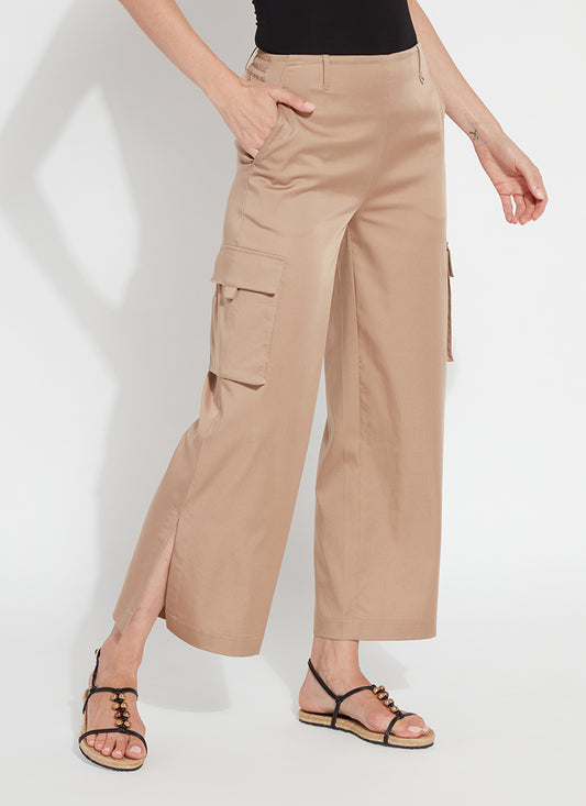 *SALE* LYSSE CALYPSO ANKLE PANT - TAN - 33582161