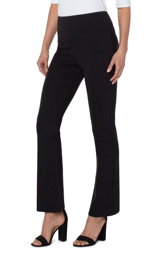 LIVERPOOL PEARL FULL-LENGTH FLARE PANT - BLACK - LM4600M42001