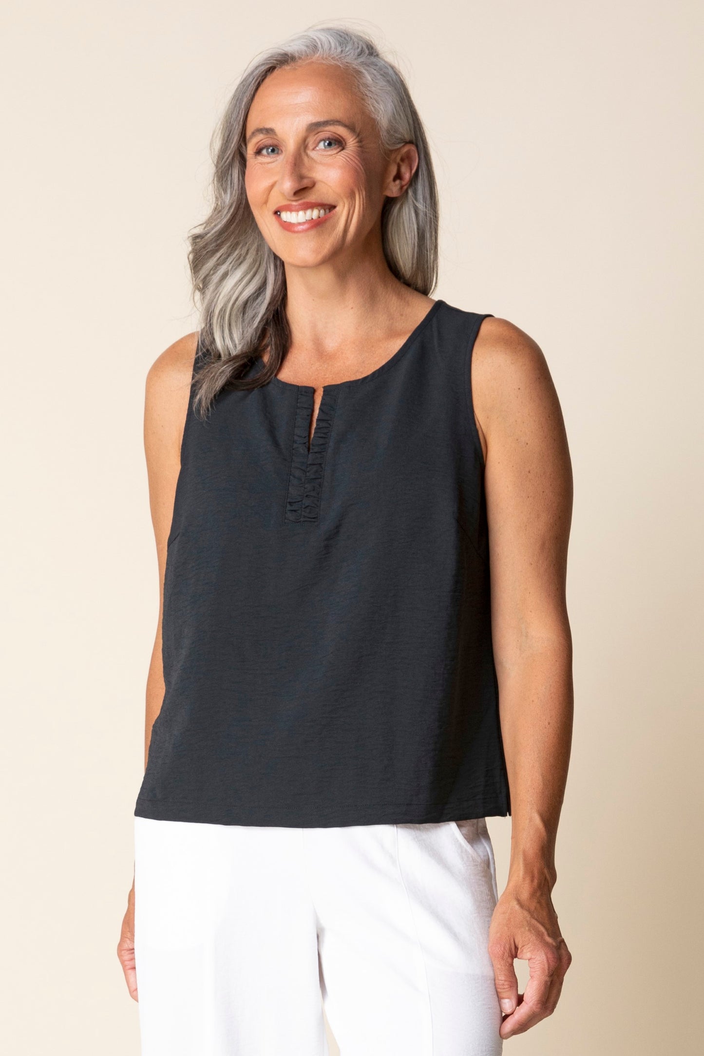 SALE - HABITAT CENTER TANK - BLACK