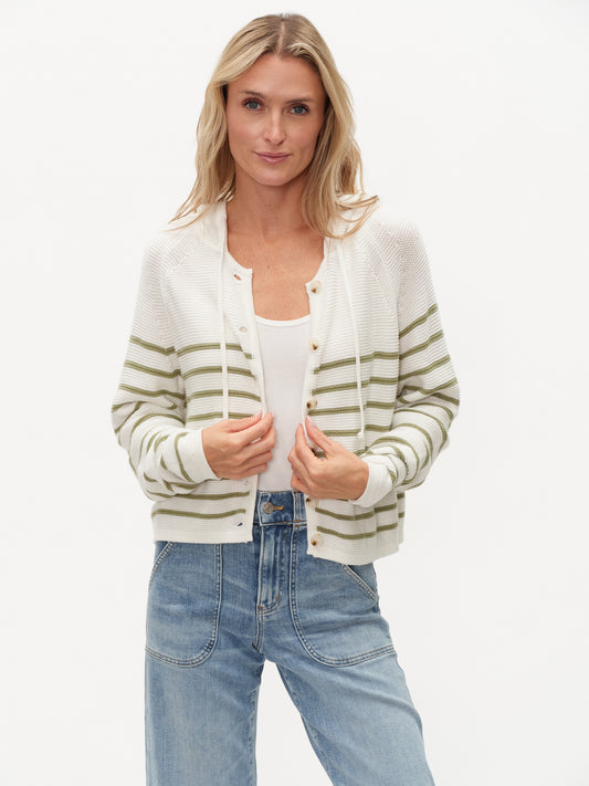 SALE SIX FIFTY ANNALORA HOODIE - WHITE MULTI