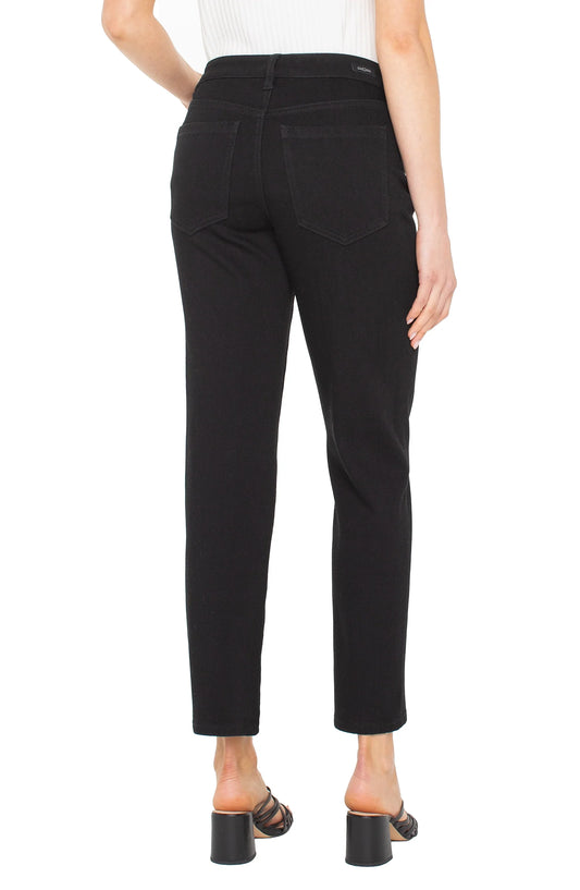 LIVERPOOL LIV RELAXED SKINNY JEAN - BLACK