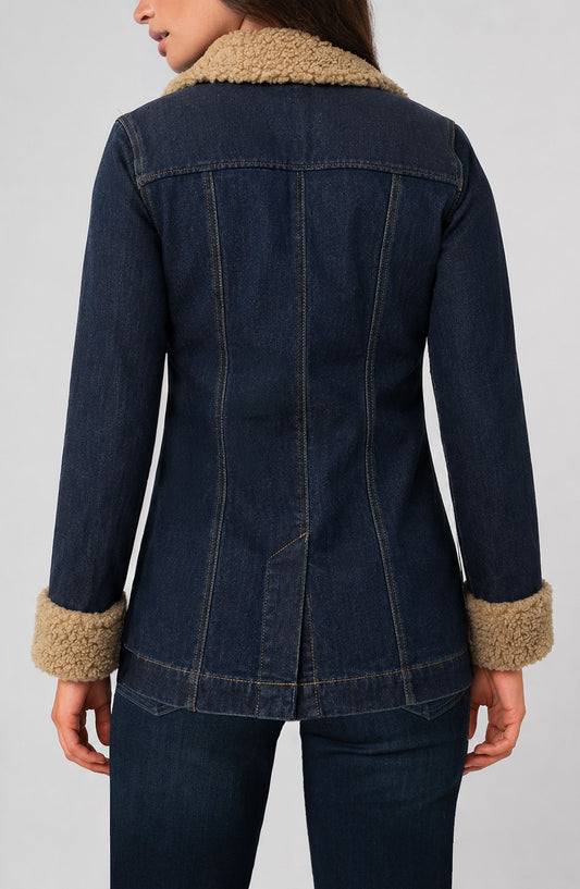 LIVERPOOL SHERPA TRIMMED NOTCH - RINSE WASH