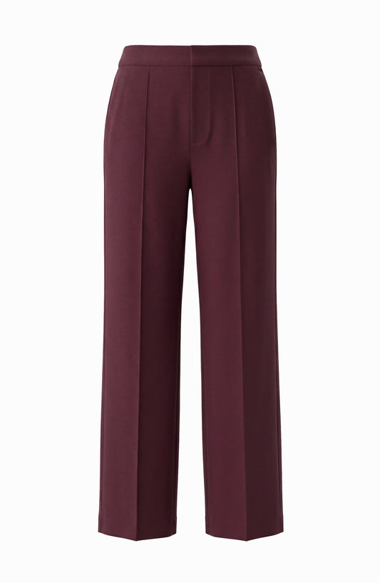 LIVERPOOL KAYLA PULL ON WIDE LIDE - DARK OXBLOOD