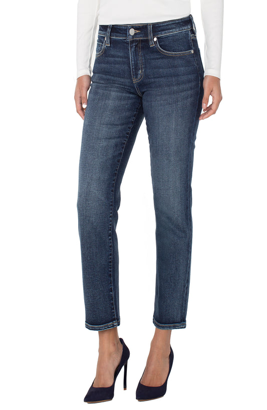 LIVERPOOL LIV NON-SKINNY JEAN - DENIM