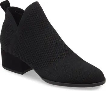 EILEEN FISHER CLEVER ANKLE BOOT - BLACK - CLEVERBLK